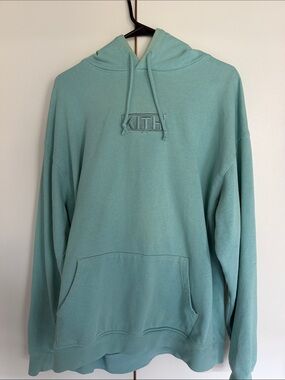 Kith Men's Hoodie Sweatshirt - Mint Green